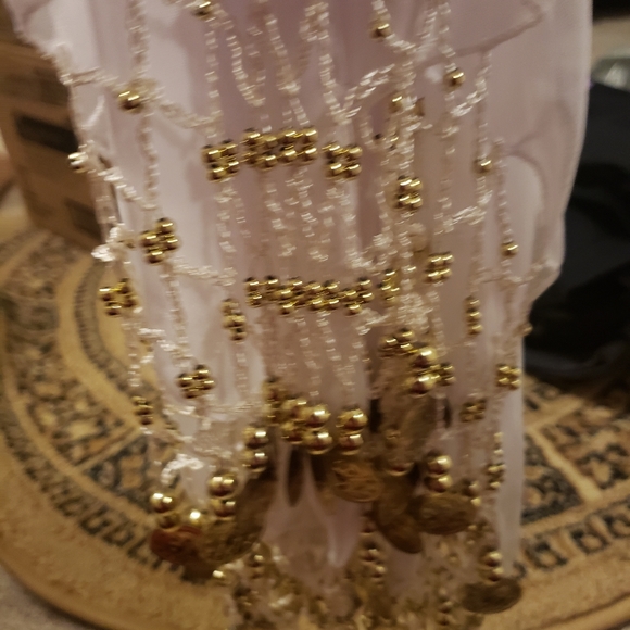 Real hamd made belly dancing tassel skirt - Picture 4 of 4